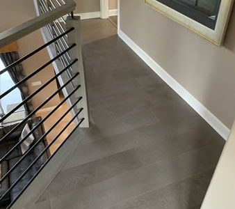 Gray Flooring Installation